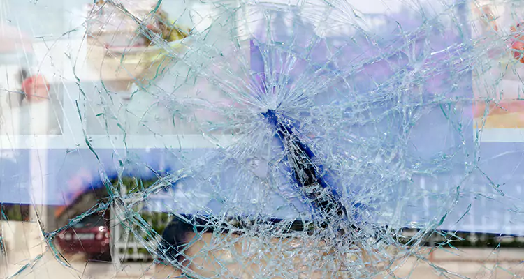 Cracked Glass Balcony Door Repair in Coral Gables, FL