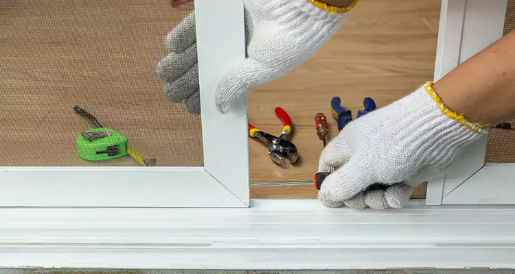 Sliding Glass Door Off Rails Repair in Coral Gables, FL